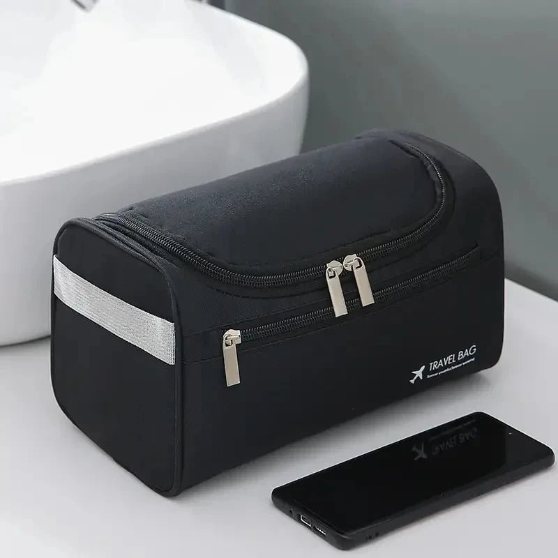 Leather Toiletry Travel Bag