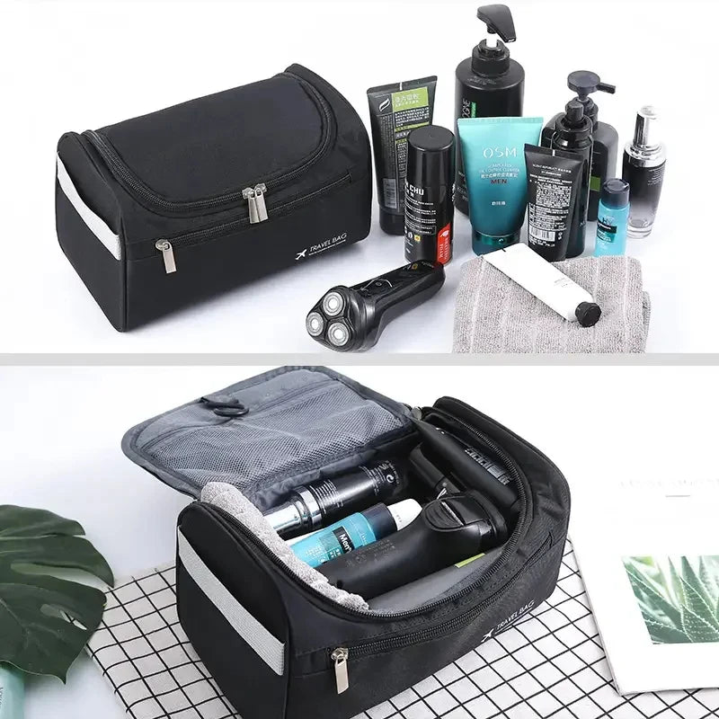 Leather Toiletry Travel Bag