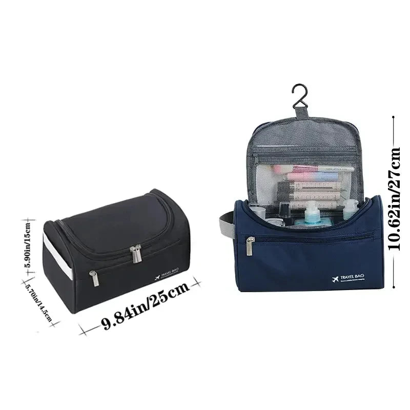 Leather Toiletry Travel Bag